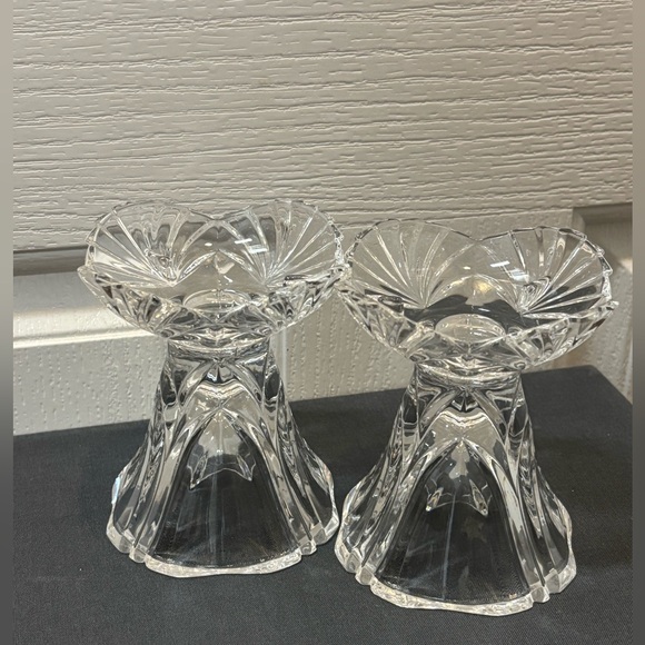 Noritake Crystal Treasury Candle Holders - Picture 4 of 9
